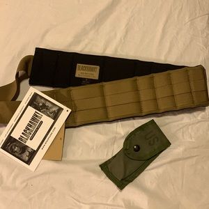 Blackhawk Padded Patrol Belt & tactical accessory
